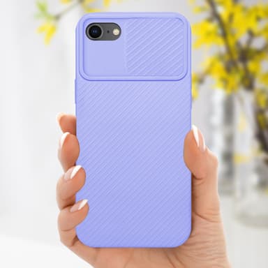 Deksel iPhone 7 / 7S / 8 / SE 2020 cover (lilla)