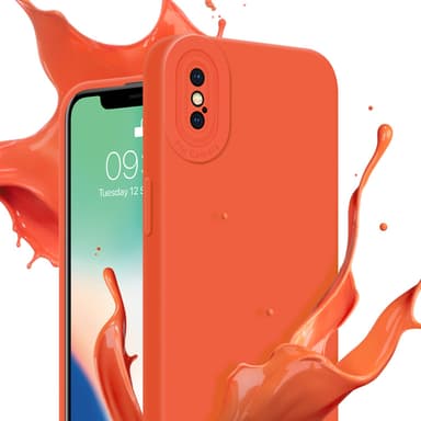 iPhone X / XS Deksel case (oransje)