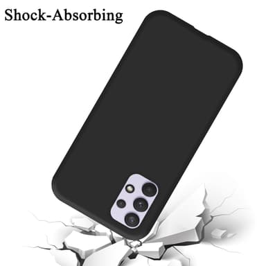 Samsung Galaxy A33 5G silikondeksel case (svart)