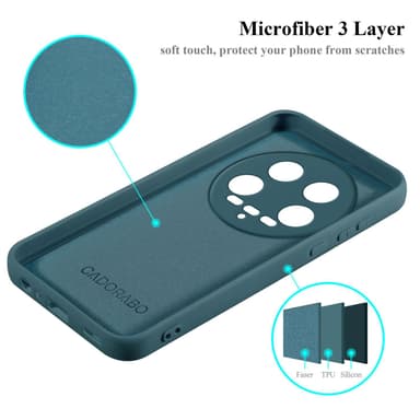 Xiaomi 14 Ultra silikondeksel case (Grønn)