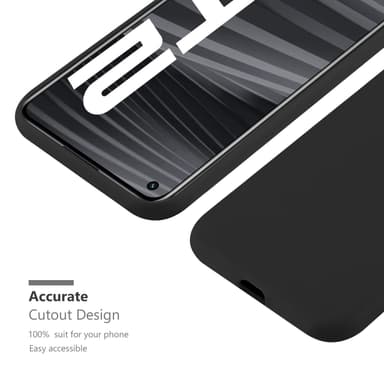 Deksel Realme GT 2 / GT Neo 2 Silikon cover (svart)