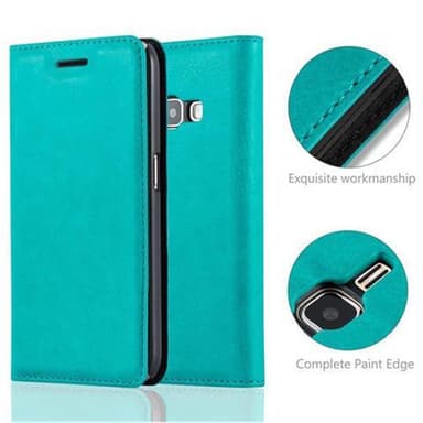 Samsung Galaxy J1 2016 lommebokdeksel case (turkis)