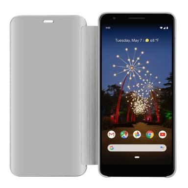 Google PIXEL 3A XL lommebokdeksel etui (sølv)