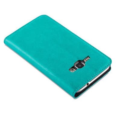 Samsung Galaxy J1 2016 lommebokdeksel case (turkis)