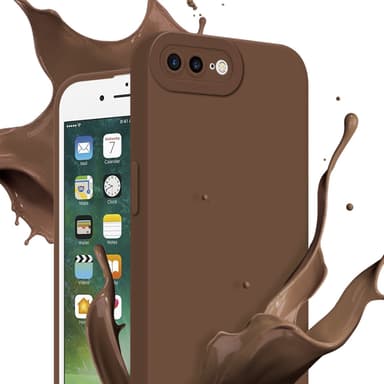 iPhone 7 PLUS / 7S PLUS / 8 PLUS Deksel case (brun)