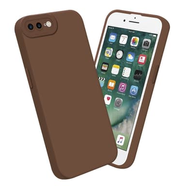 iPhone 7 PLUS / 7S PLUS / 8 PLUS Deksel case (brun)