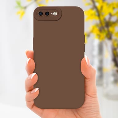 iPhone 7 PLUS / 7S PLUS / 8 PLUS Deksel case (brun)