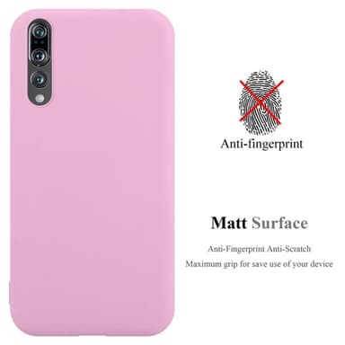 Deksel Huawei P20 PRO / P20 PLUS Silikon cover (rosa)