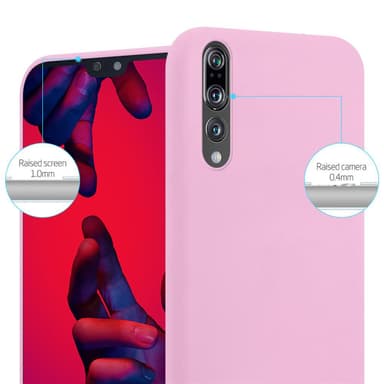 Deksel Huawei P20 PRO / P20 PLUS Silikon cover (rosa)