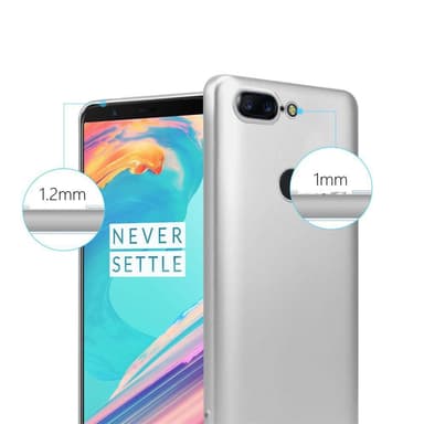 Deksel OnePlus 5T Case Cover (sølv)