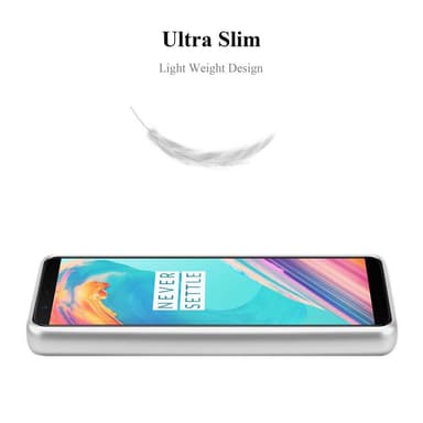Deksel OnePlus 5T Case Cover (sølv)