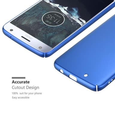 Deksel Motorola MOTO X4 Case Cover (blå)
