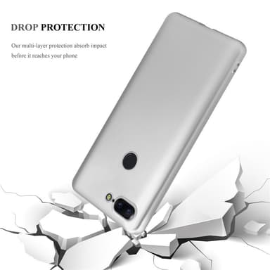 Deksel OnePlus 5T Case Cover (sølv)