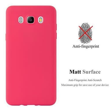 Deksel Samsung Galaxy J5 2016 Silikon cover (rød)