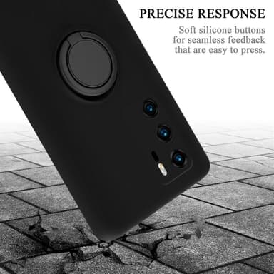 Deksel Huawei P40 Ring Case (svart)