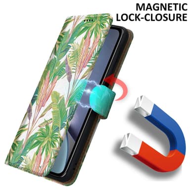 iPhone XR lommebokdeksel etui (grønn)