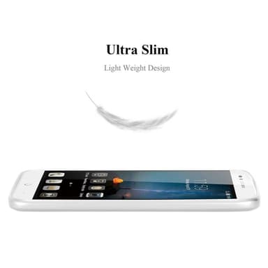 Deksel ZTE Blade A612 Case Cover (sølv)
