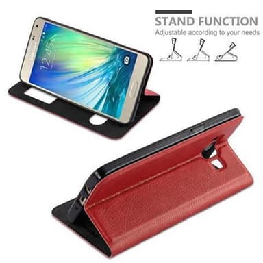 Samsung Galaxy A5 2015 lommebokdeksel cover (rød)