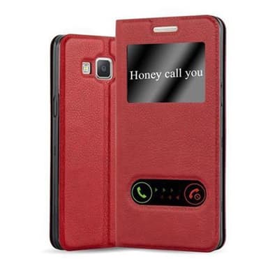 Samsung Galaxy A5 2015 lommebokdeksel cover (rød)