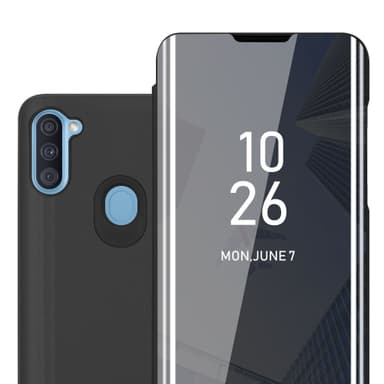 Samsung Galaxy A11 / M11 lommebokdeksel etui (svart)
