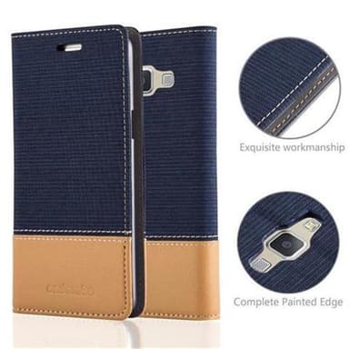 Samsung Galaxy A5 2015 lommebokdeksel etui (blå)