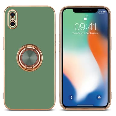 iPhone XS MAX silikondeksel case (grønn)