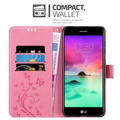 LG K10 2018 / K11 / K11 PLUS lommebokdeksel Blomster