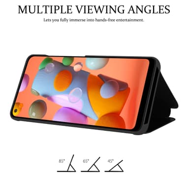 Samsung Galaxy A11 / M11 lommebokdeksel etui (svart)