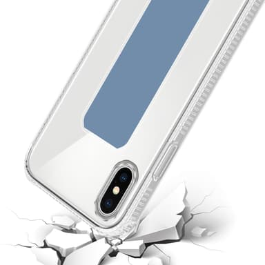 iPhone X / XS Deksel Case Cover (blå)