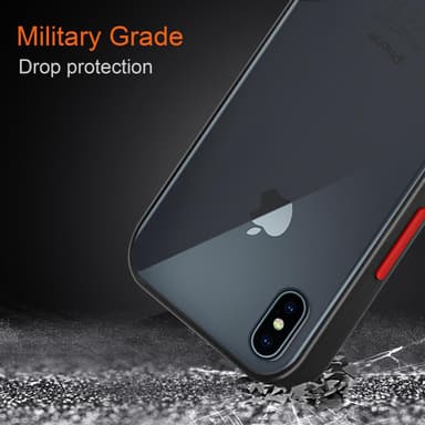 iPhone XS MAX Deksel Case Cover (gjennomsiktig)
