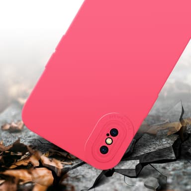 iPhone X / XS Deksel case (rød)