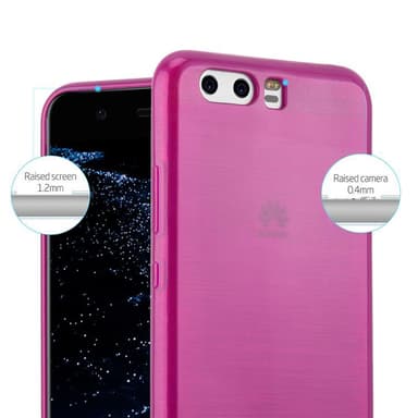 Huawei P10 silikondeksel cover (rosa)