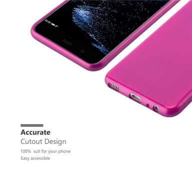 Huawei P10 silikondeksel cover (rosa)