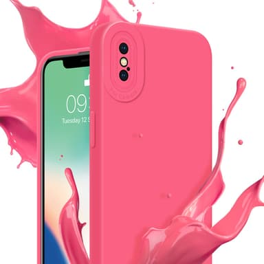 iPhone X / XS Deksel case (rød)