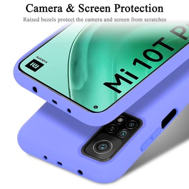 Xiaomi Mi 10T / Mi 10T PRO silikondeksel case (lilla)