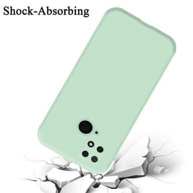 Xiaomi RedMi 10C / POCO C40 silikondeksel case (grønn)