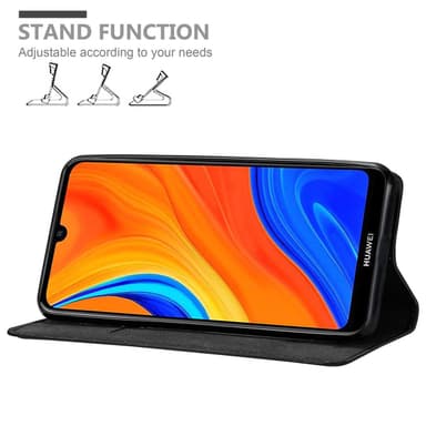 Huawei Y6S lommebokdeksel case (svart)