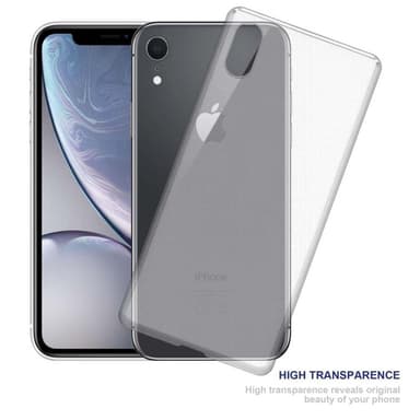 iPhone XR deksel ultra slim (gjennomsiktig)