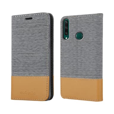 Huawei Y6P lommebokdeksel etui (grå)