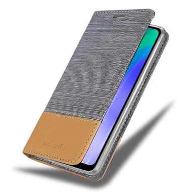 Huawei Y6P lommebokdeksel etui (grå)