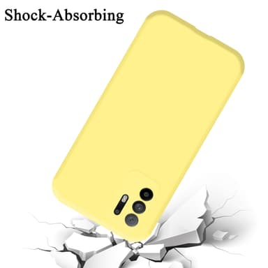 Oppo A94 5G silikondeksel case (gul)