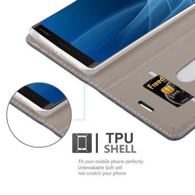 Nokia 8 Sirocco lommebokdeksel etui (blå)