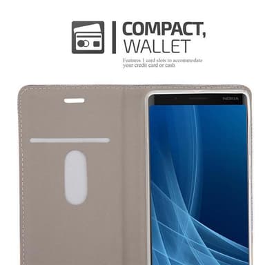 Nokia 8 Sirocco lommebokdeksel etui (blå)