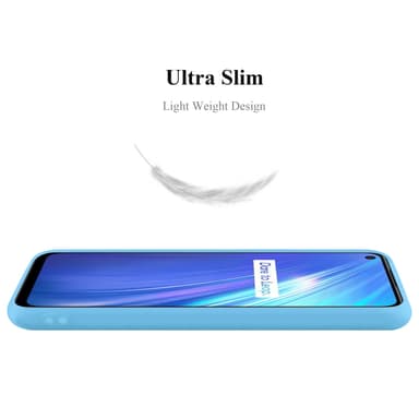 Deksel Realme Narzo 4G Silikon cover (blå)