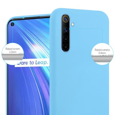 Deksel Realme Narzo 4G Silikon cover (blå)
