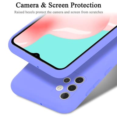 Samsung Galaxy A32 4G silikondeksel case (lilla)