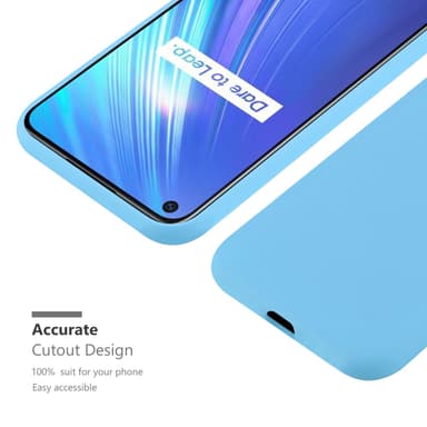 Deksel Realme Narzo 4G Silikon cover (blå)