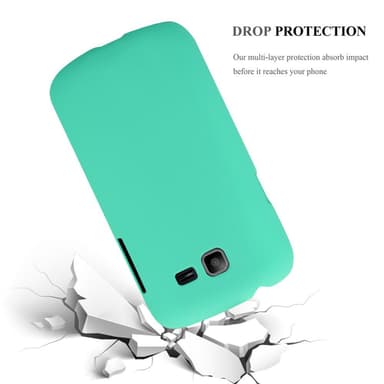 Samsung Galaxy TREND LITE Hardt Deksel Cover (grønn)