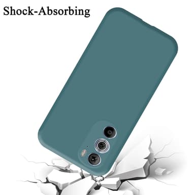 Motorola EDGE 30 PRO / EDGE+ silikondeksel case (grønn)