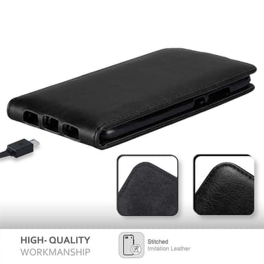 Huawei NOVA PLUS deksel flip cover (svart)